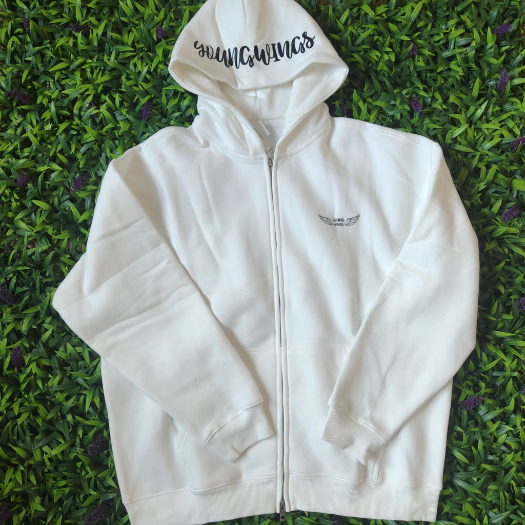 Zip up hoodie