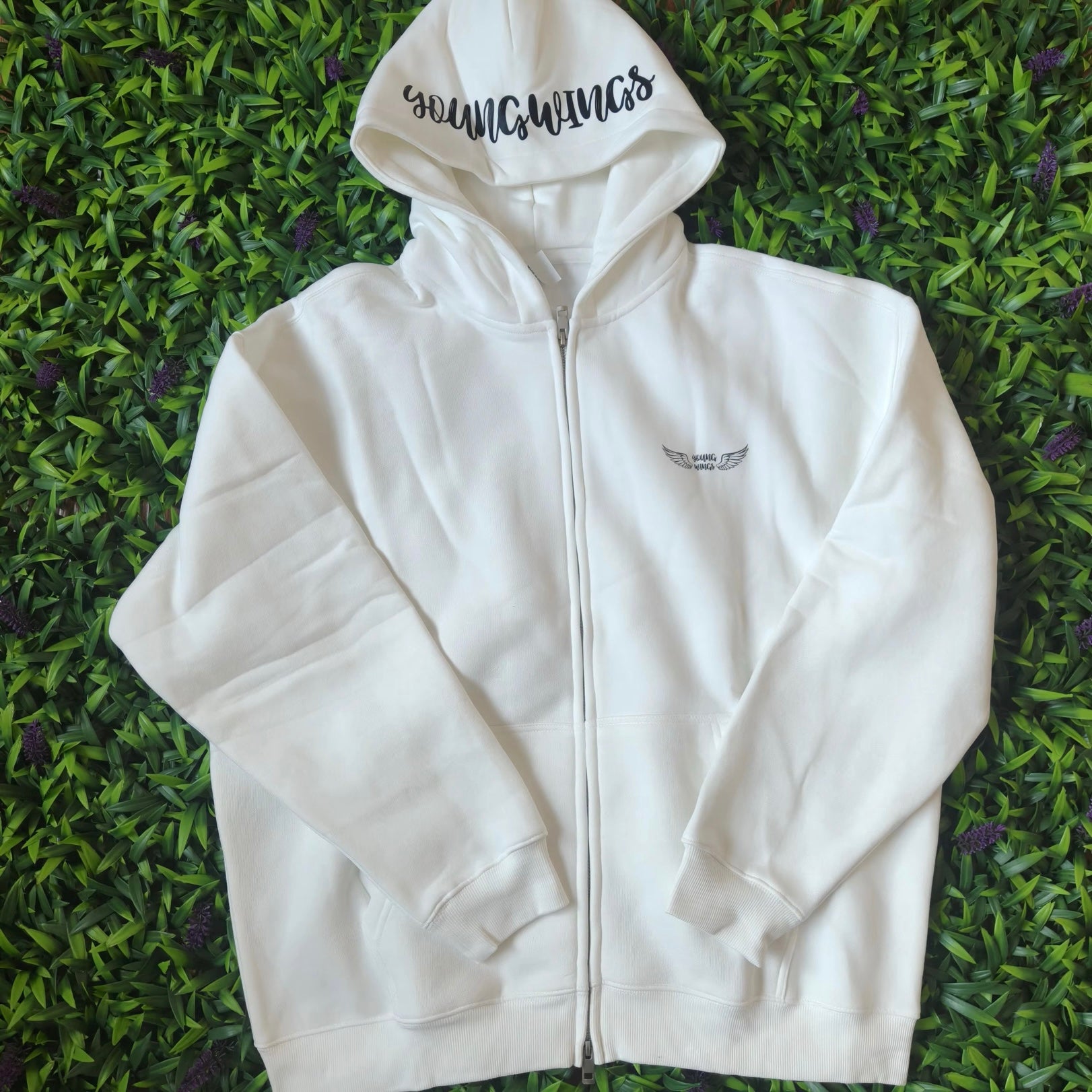 Zip up hoodie